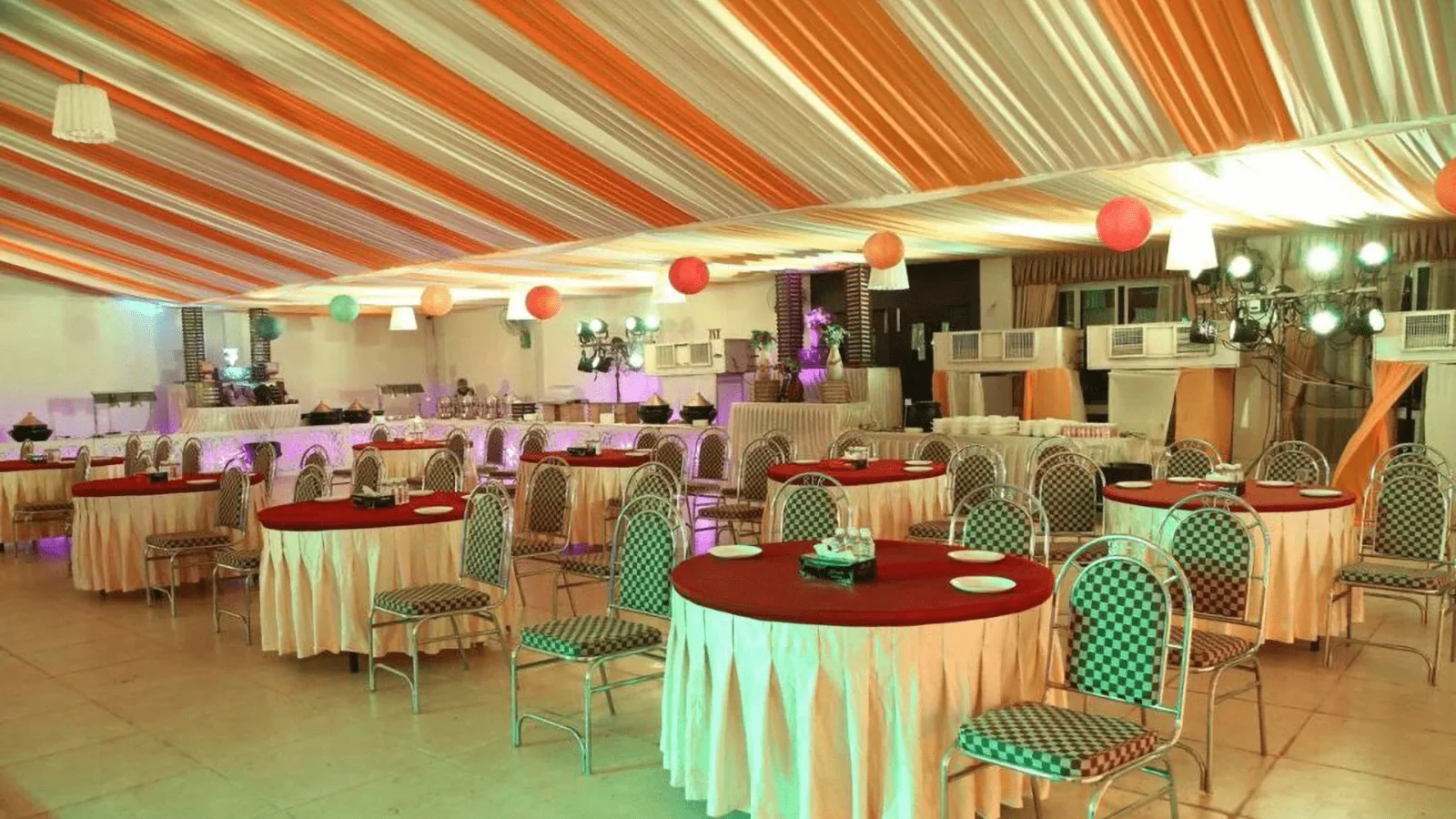 elegant wedding hall