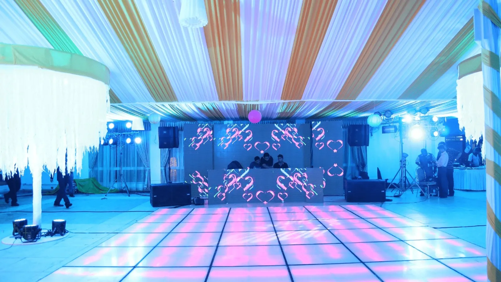 luxury wedding hall